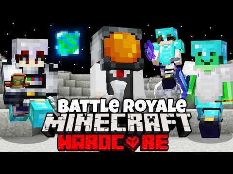 100 Players Simulate Minecraft's Deadliest Space Battle Royale