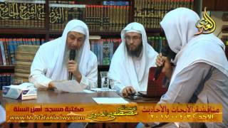 مناقشة الأبحاث والأحاديث بمكتبة مسجد أهل السنة بمنية سمنود 30 04 2017 3