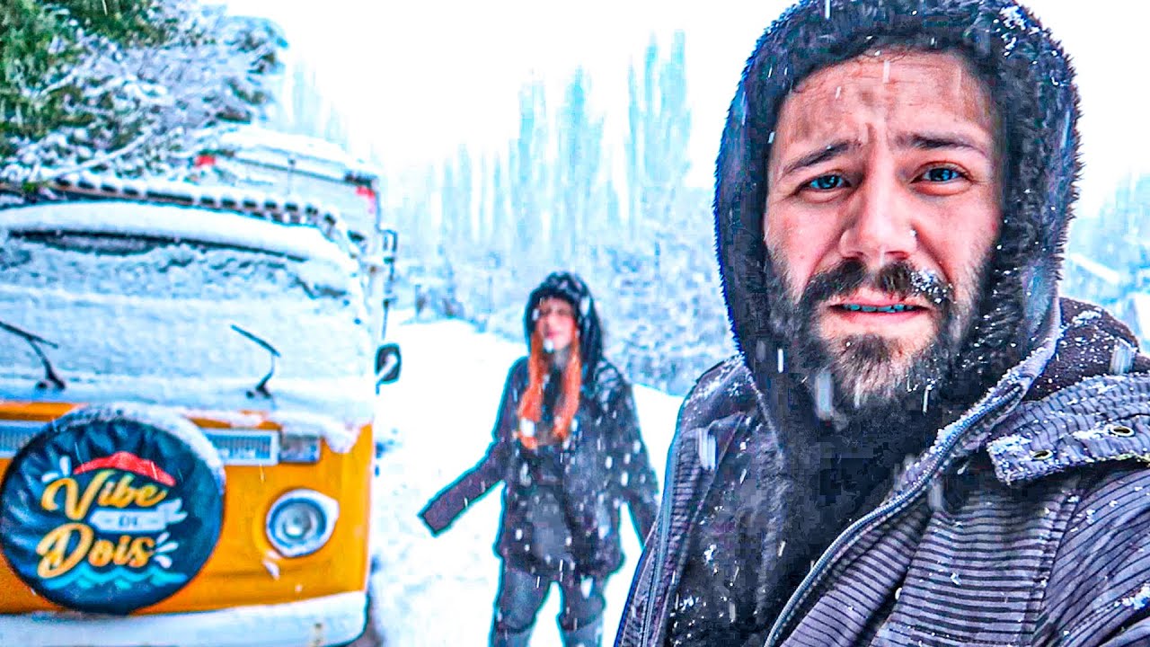 Presos em uma nevasca