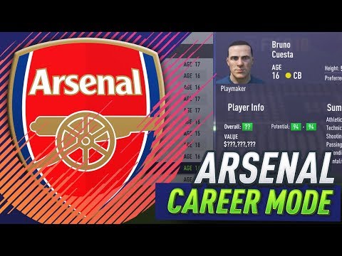 94 POTENTIAL SCOUTED FUTURE STAR!!! FIFA 18 ARSENAL CAREER MODE #14