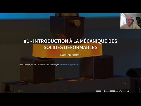 #1- (quick & dirty) introduction à la mécanique des solides déformables