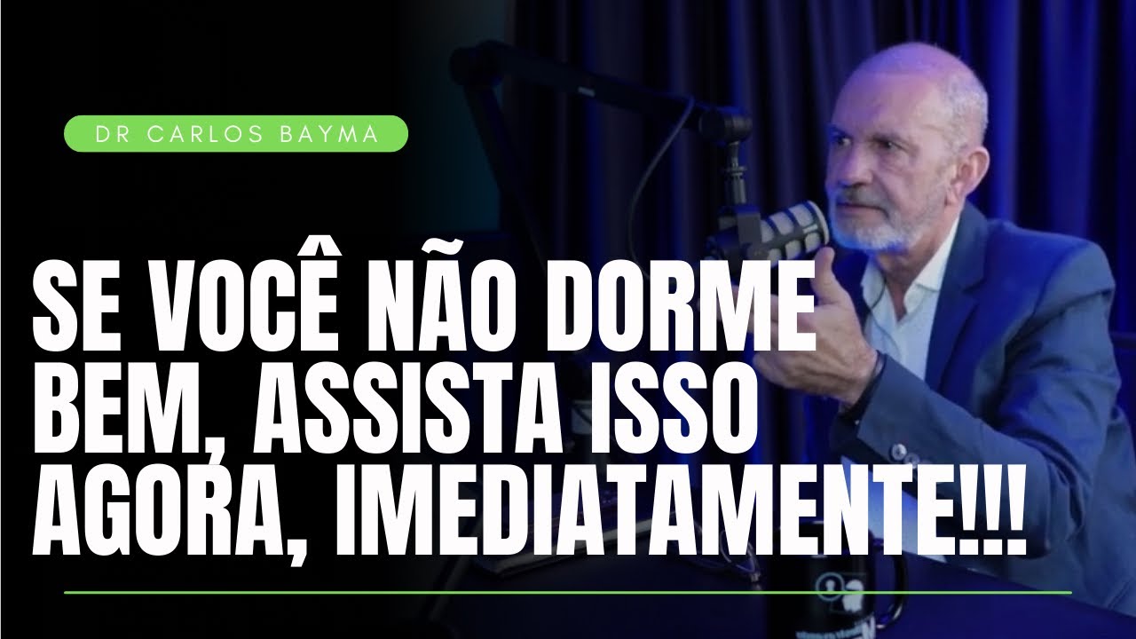 ESSE VÍDEO É PRA QUEM NÃO CONSEGUE DORMIR BEM. É SEU CASO? ASSISTA IMEDIATAMENTE!