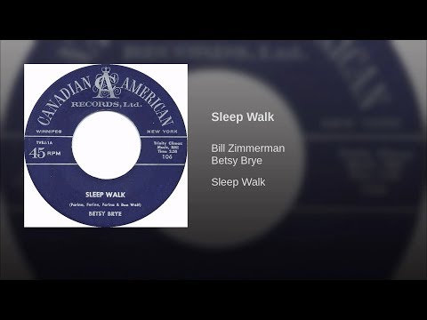 Betsy Brye - Sleepwalk (with lyrics on screen)