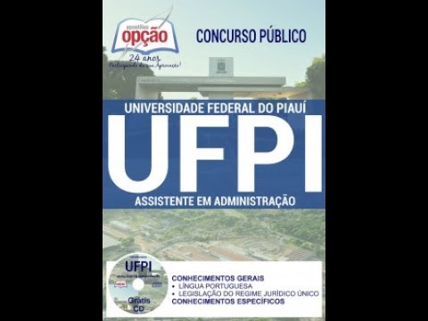 Apostila UFPI Assistente em Administração PDF Download 2019