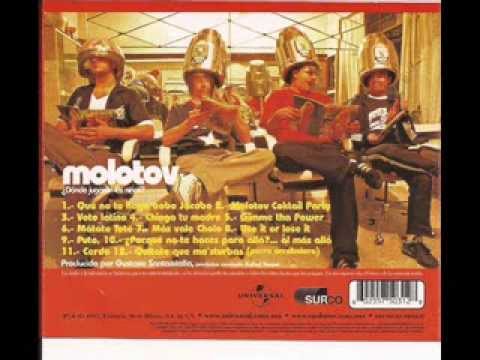 Molotov ¿Dónde jugarán las niñas? Album completo 1997