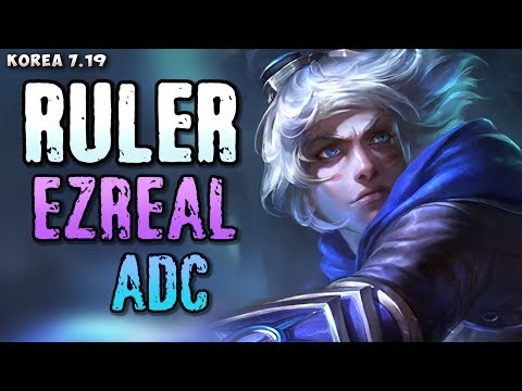 SSG Ruler (1287 LP) Ezreal ADC (w Thresh Piglet) v Caitlyn/Tahm Kench - Korean SoloQ 7.19
