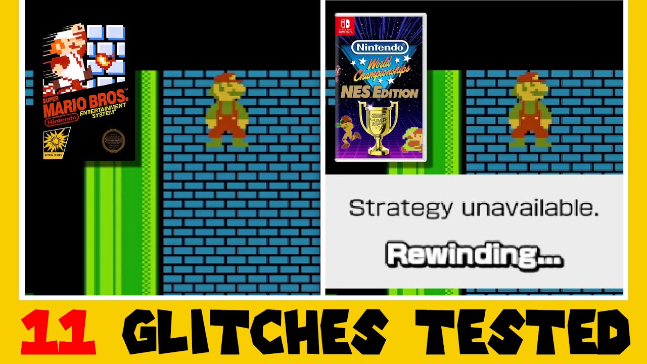 11 Old Glitches Tested in Nintendo World Championships: NES Edition
