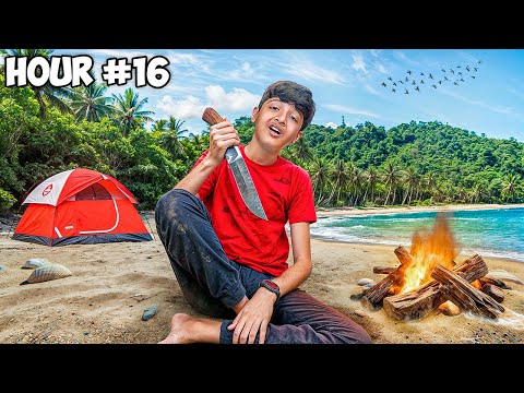 Surviving 24 Hours On Most Dangerous Beach!