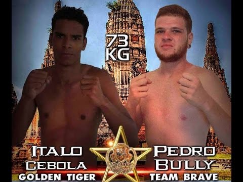 PORTUARIOS STADIUM - Ítalo Cebola (Golden Tiger) X Pedro Bully (Team Brave) -  73KG