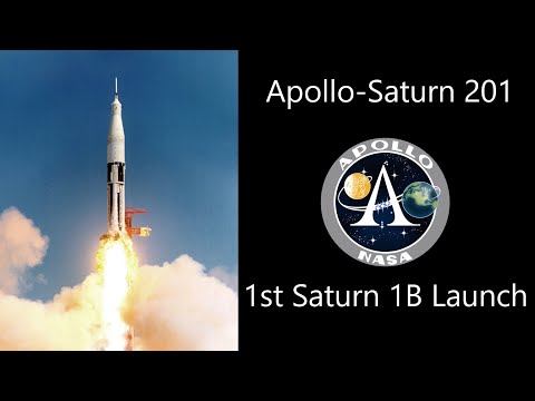 AS-201 - The 1st Saturn 1B Launch