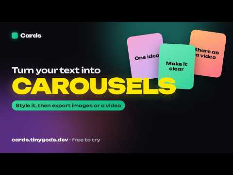 Cards video preview