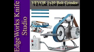 Vevor 1x30 Belt Grinder - One of the most capable 1x30 Belt Grinders at a great price! #vevor