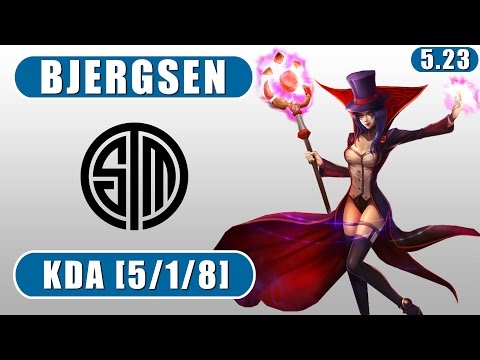TSM Bjergsen | Leblanc vs Anivia | Mid | December 7th, 2015 | Preseason 6 | Patch 5.23