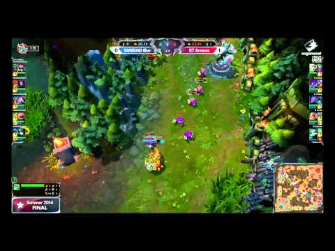 OGN Summer 2014 - Grand Final - KT Arrows vs Samsung Blue GAME 2