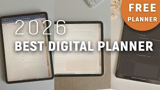 Best 2026 Digital Planner for iPad & Android | FREE 2026 Planner