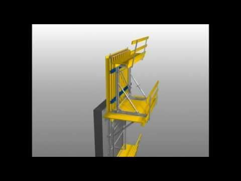 Innovative Climbing & Rollback Wall Formwork System  MF-240