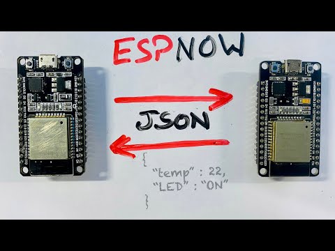 Why you Really need to learn ESPNOW JSON Communication. Watch to know more