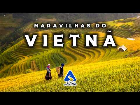 Maravilhas do Vietnã | Onde o Tempo Flui Diferente | Os Lugares Mais Incríveis do Vietnã | 4K