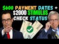 HOW TO TRACK YOUR $600 Stimulus Payment - IRS Stimulus & SHOCKING $2000 Second Stimulus Check Update HOW TO TRACK YOUR $600 Stimulus Payment - IRS Stimulus & SHOCKING $2000 Second Stimulus Check Update