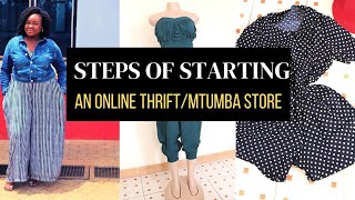 How to start a Thriving Online Clothing Boutique in 2023 - Thrift/ Mtumba Business