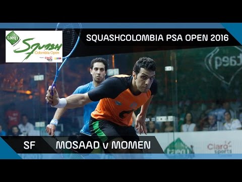 Squash: Mosaad v Momen - SquashColombia PSA Open 2016 - SF Highlights