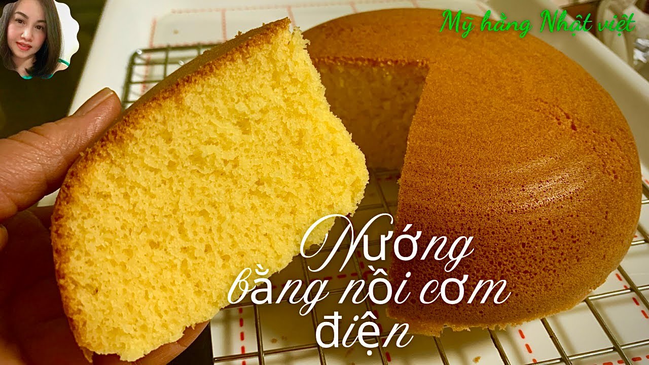 Bánh Bông Lan / Không Cần Lò Nướng /Không Cần Máy Đánh Trứng