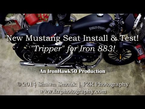 New Mustang Tripper Solo Seat Install & Test! - Iron 883! | ShopTalk