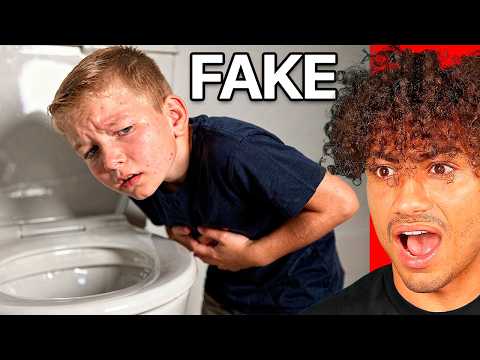 KID FAKES SICK TO SKIP TEST