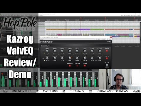 Kazrog ValvEQ - Affordable Mastering EQ Review/Demo
