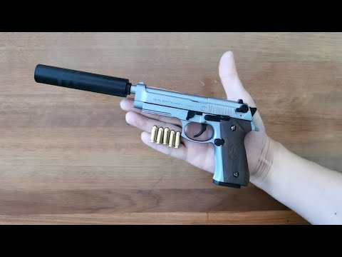 Mini Beretta M92 Toy Gun with Bullets Review 2023