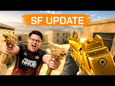 SF อัปเดตเซิฟประจำเดือน GOLD UZI 2nd , ELITE AK 2nd