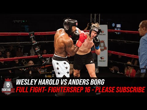 Wesley Harold vs Anders Borg | Full Fight - FightersRep 16