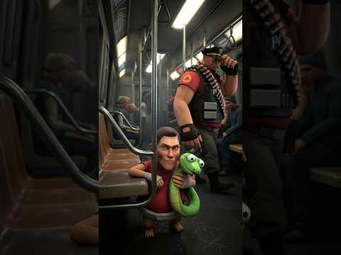 Baby Scout Is A Big Prankster #tf2 #memes #animation