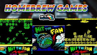 Hit the Fan - New Zx Spectrum Game 2025