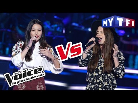 Claire Gautier VS Lou Mai - « Lost On You » (LP) | The Voice 2017 | Battle