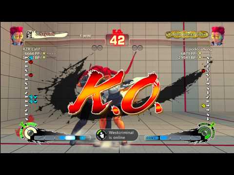 SSF4 AE RZR Latif (Viper) Vs Wolfkrone (Viper)