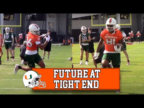 Freshman Tight Ends in Spring Practices | Larry Hodges and Dominic Mammarelli