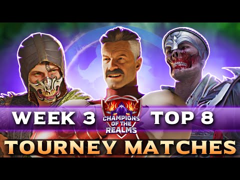 Champions of the Realms: $2730+ MK1 Week 3 TOP 8 - Tournament Matches