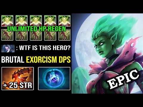 UNLIMITED Siphon HP Regen - 9Min Boots Carry Mid DP Brutal Exorcism DPS 100% Counter ALL Dota 2