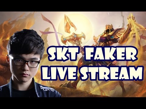 [ june 20,2016] SKT Faker - Azir vs Vladimir - s6 live stream