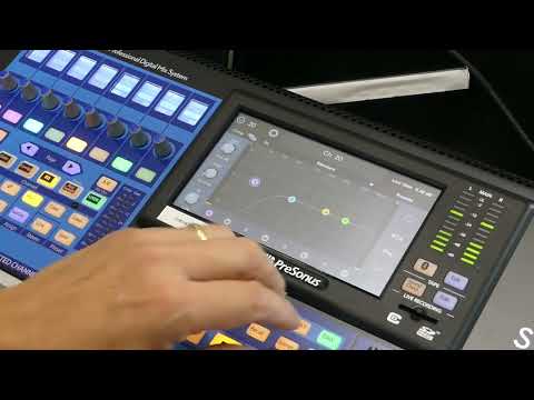 Setting gate, compressor, and EQ values for a virtual drum kit using a Presonus series iii  console.