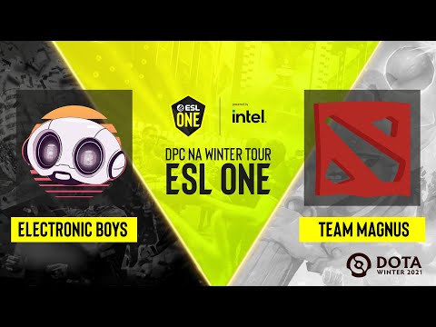 Dota2 - Electronic Boys vs. Team Magnus - Game 1 - DPC NA Winter Tour - ESL One