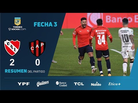 #TorneoSocios | Fecha 3 | resumen de Independiente - Patronato