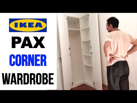 IKEA PAX Eckschrank zusammenbauen - IKEA Eckschrank zusammenbauen
