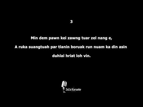 "A ruk tein" (Mipa Version) in style of Temami & Mawimawia (Mizo Karaoke)