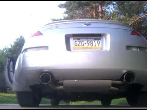 DC sports exhaust 350z