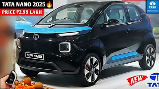 कल होगी दिवाली धमाका💥Launch Tata NANO|| ₹2.17 Lakh Diwali Price😍!! TATA NANO EV 2025.🇮🇳
