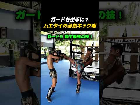 ガード強制崩し！相手の防衛本能を逆手に取るムエタイ最強連撃