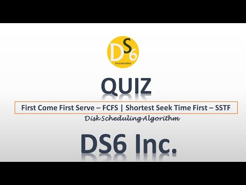 Quiz: First Come First Serve - FCFS | Shortest Seek Time First - SSTF | Disk Scheduling | GATE |