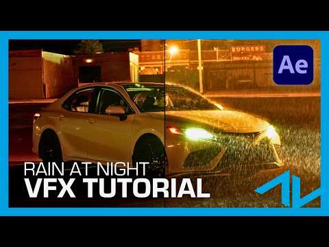 How to Composite Rain at Night